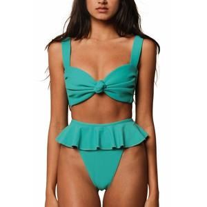 NEW MONTCE hayden bikini top in teal